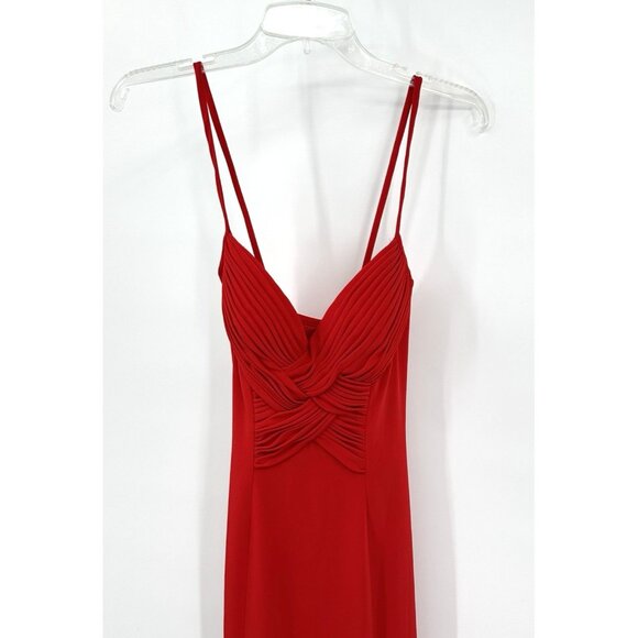 Cache Red Maxi Dress - Picture 2 of 9
